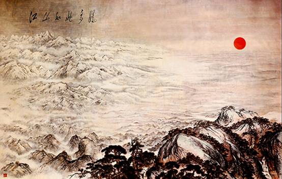 巨匠的筆下，江山是如此多嬌！