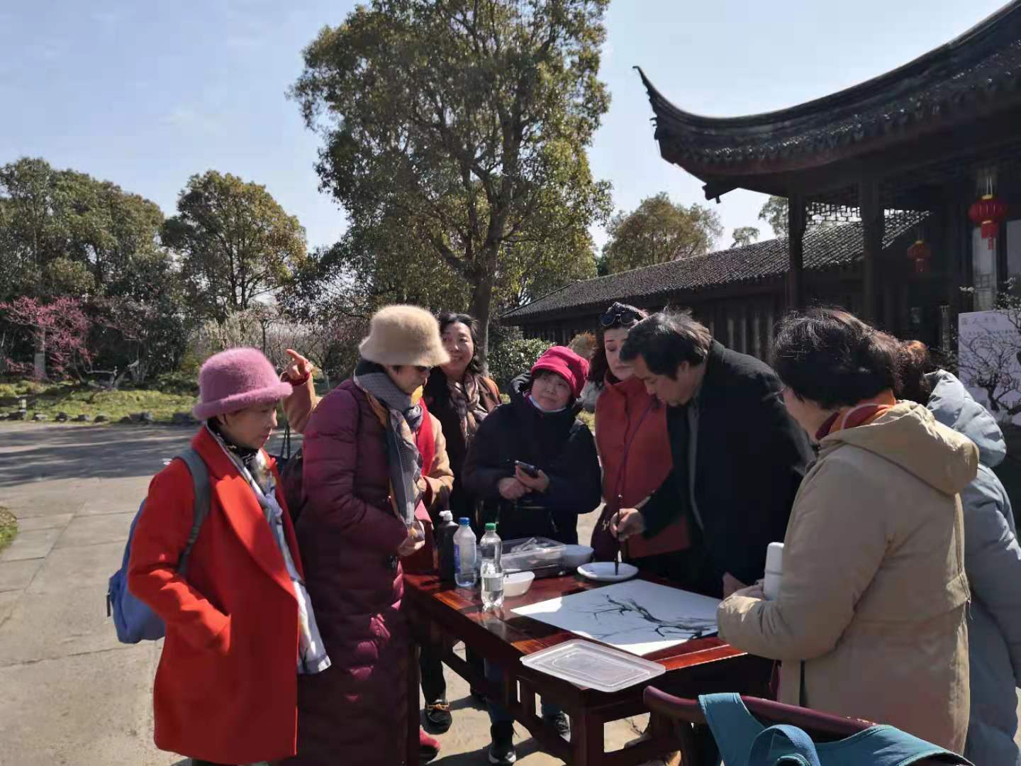 點亮唐詩宋詞、打卡詩畫江南——記畫家夏建峰